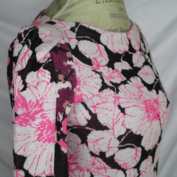 Floral Sweater By Nude Made In Italy Size 38 - Picture 6 of 8